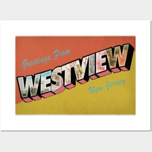 Westview Vintage Postcard Posters and Art